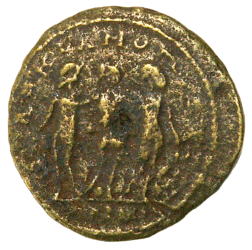 IMP ROMAN 238, GORDIAN III, THREE GRACES, 238–244 AD