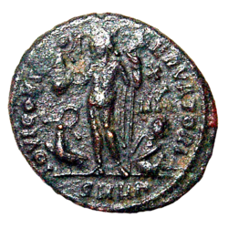 IMP ROMAN 308, LICINIUS I, ROMAN EMPEROR, HERACLEA MINT, 321–324 AD