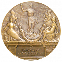 FRENCH AWARD MEDAL, BY PIERRE-VICTOR DAUTEL, 1924
