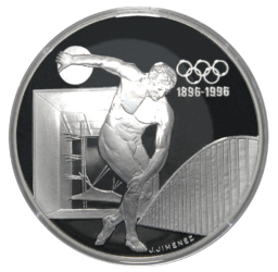 DISCUS THROWER, 100 FRANCS
